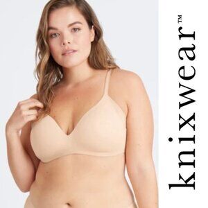 KNIX Size 7+ WingWoman Contour Bra in Nude 2